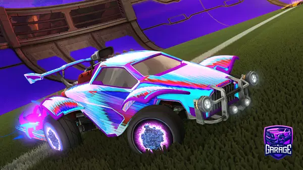 A Rocket League car design from JULA11