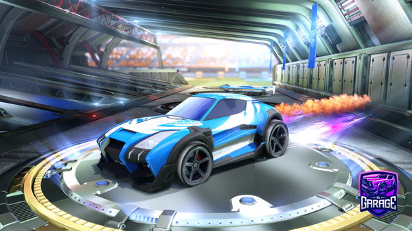 A Rocket League car design from DJf