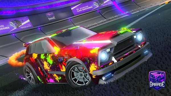 A Rocket League car design from GG_RlCS