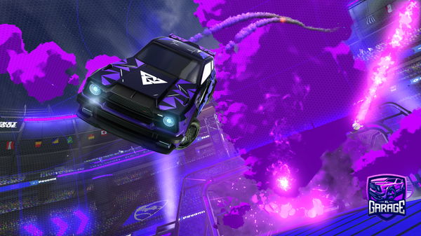 A Rocket League car design from YourBroJustin