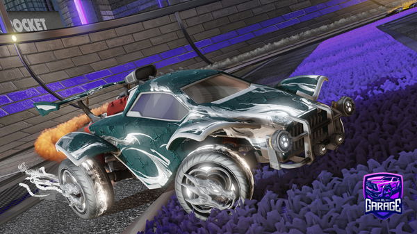 A Rocket League car design from Ties726