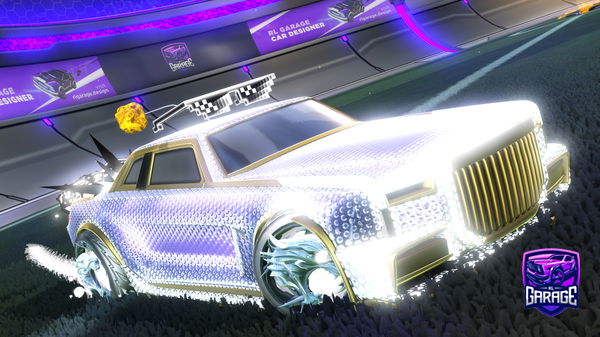 A Rocket League car design from iQuzii