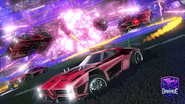 A Rocket League car design from furynfoff