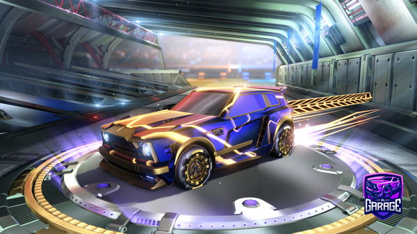 A Rocket League car design from 3070538