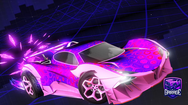 A Rocket League car design from Varix7474