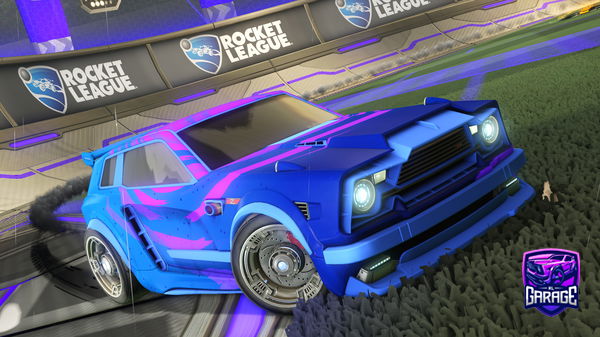 A Rocket League car design from gmgk7890