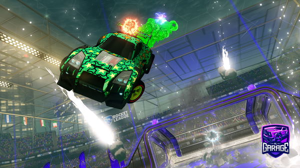 A Rocket League car design from UncleReggie