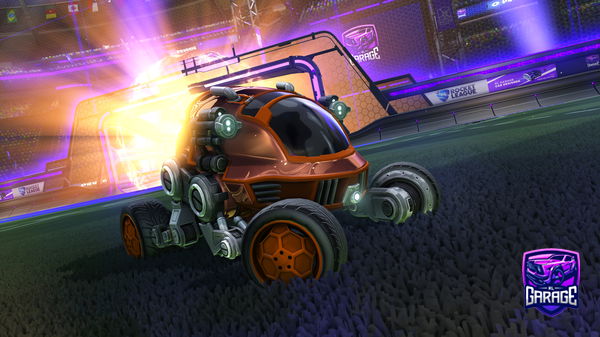 A Rocket League car design from Dragon40007227
