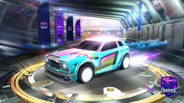 A Rocket League car design from JOSH_MSN