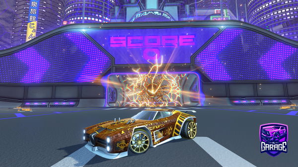 A Rocket League car design from KDKNABB