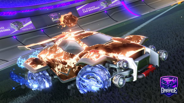 A Rocket League car design from DoggosGG