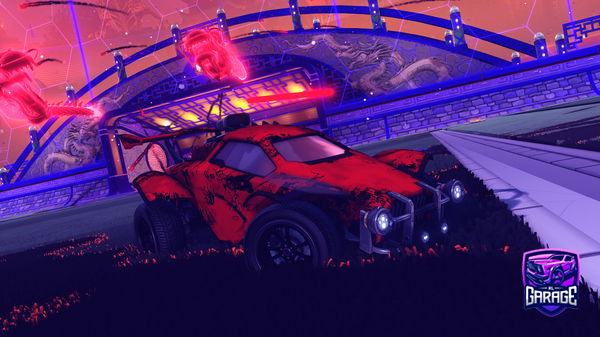 A Rocket League car design from JhcLegend