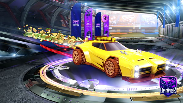 A Rocket League car design from Joelk116