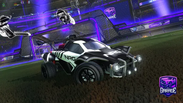 A Rocket League car design from Arryxl