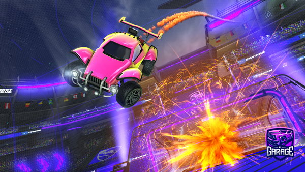 A Rocket League car design from mopsguden