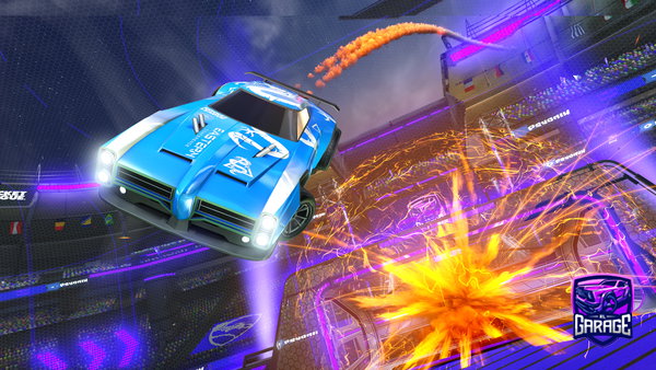 A Rocket League car design from BuckNuts36