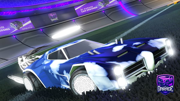 A Rocket League car design from PSN___CkrypticHP
