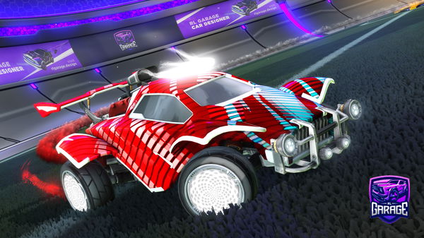 A Rocket League car design from Jsavoo23