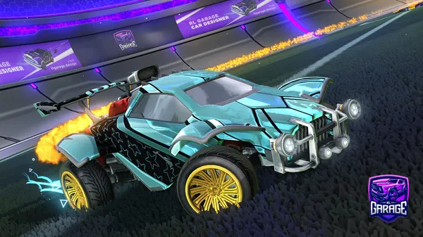 A Rocket League car design from Beiqles