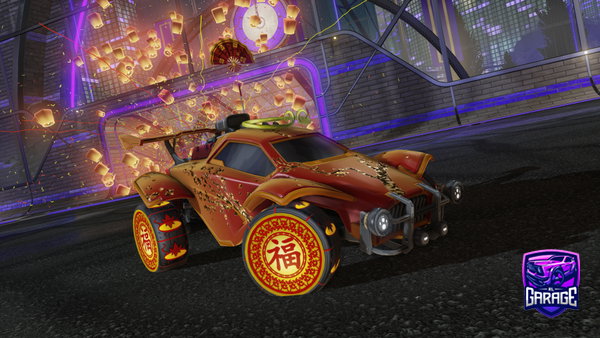 A Rocket League car design from rxKr