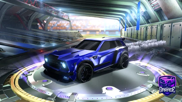 A Rocket League car design from Dxnkr007