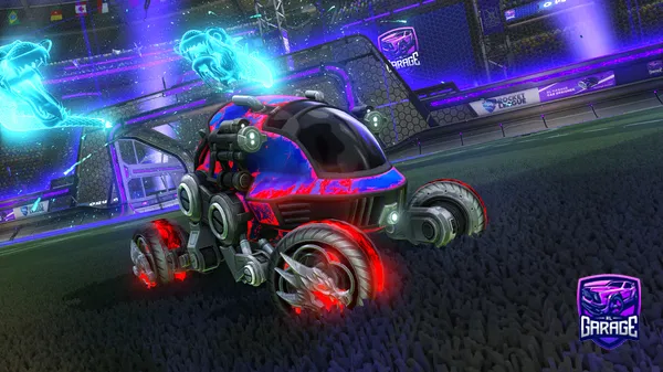 A Rocket League car design from ToxicWaffle39