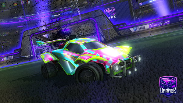 A Rocket League car design from Squty