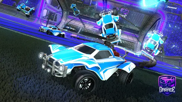 A Rocket League car design from trublud