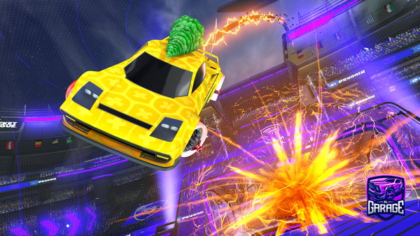 A Rocket League car design from el_vicho_rorro6