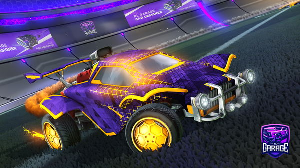 A Rocket League car design from Quantum_shot