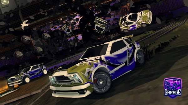 A Rocket League car design from gsmxlls