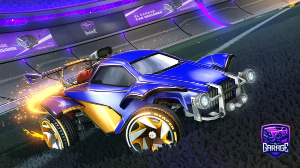 A Rocket League car design from PowerfulFlea441