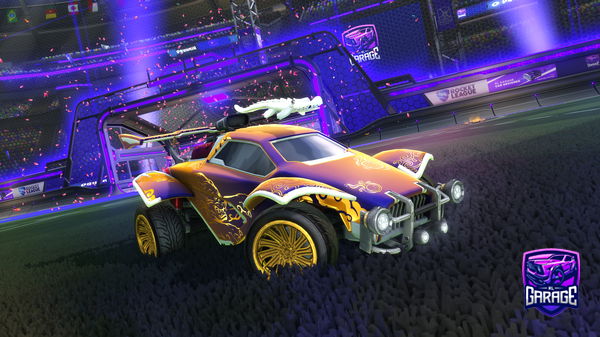 A Rocket League car design from FazeAqua5681