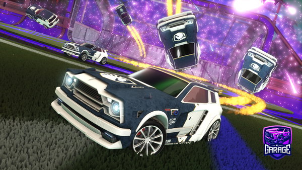A Rocket League car design from Mujin