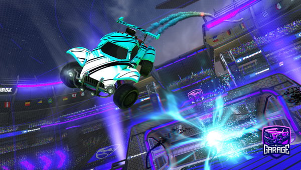 A Rocket League car design from TY1P1CALK1D