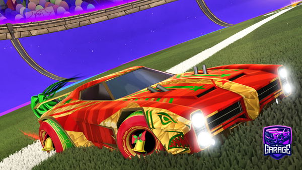 A Rocket League car design from abspielen