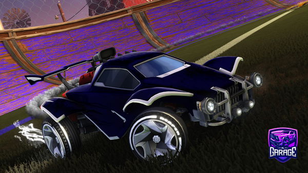 A Rocket League car design from BlackPufferfish