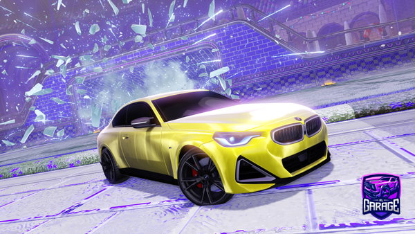 A Rocket League car design from MQ07