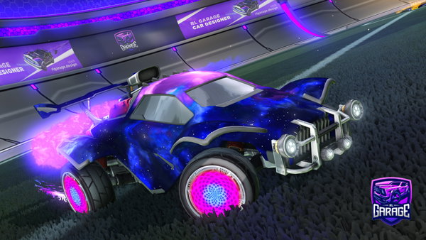 A Rocket League car design from nucleargaming76