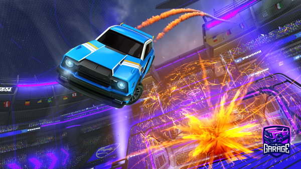 A Rocket League car design from NickZx
