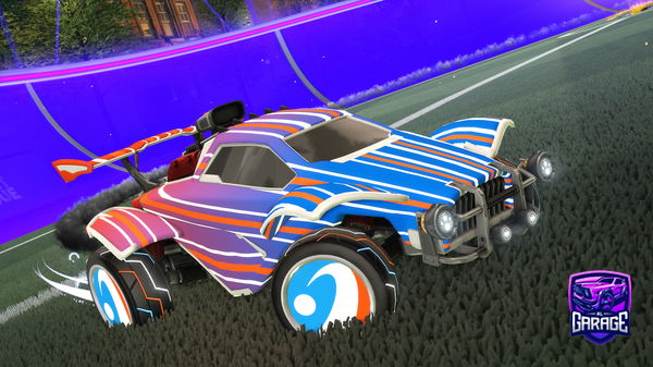 A Rocket League car design from Sotumney