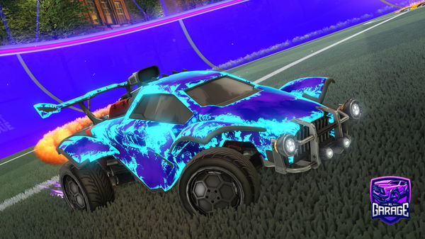 A Rocket League car design from Whitesniper7136