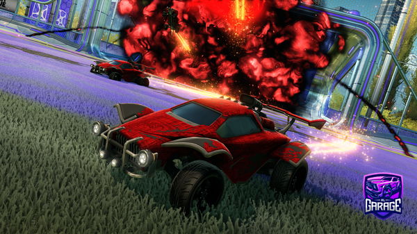 A Rocket League car design from TTVenom