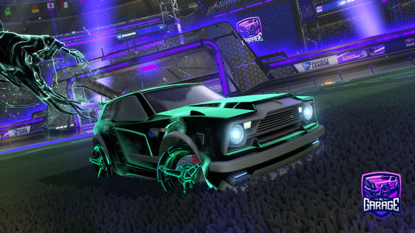 A Rocket League car design from FiftyState