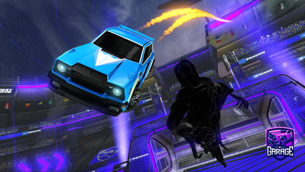 A Rocket League car design from amar-king
