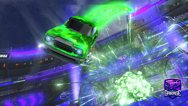 A Rocket League car design from KingBryson