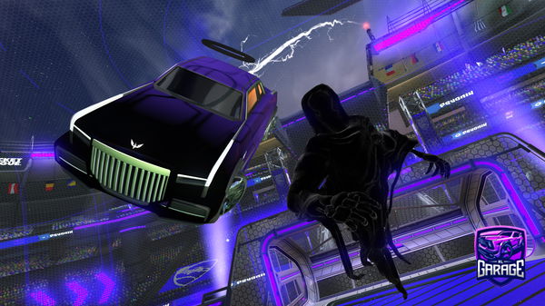 A Rocket League car design from CHIBIXofficial