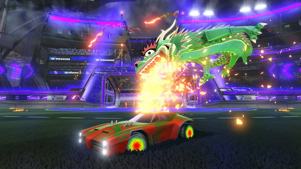 A Rocket League car design from ForeignSpork