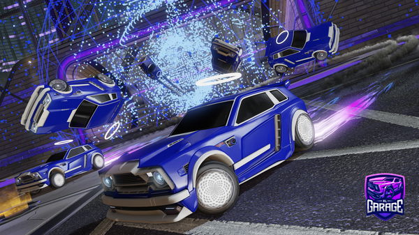 A Rocket League car design from Kmzn