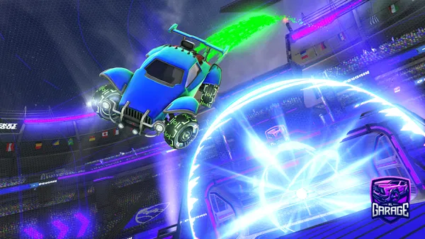 A Rocket League car design from Ev_Twistid